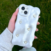 PEARL HEART iPhone Case