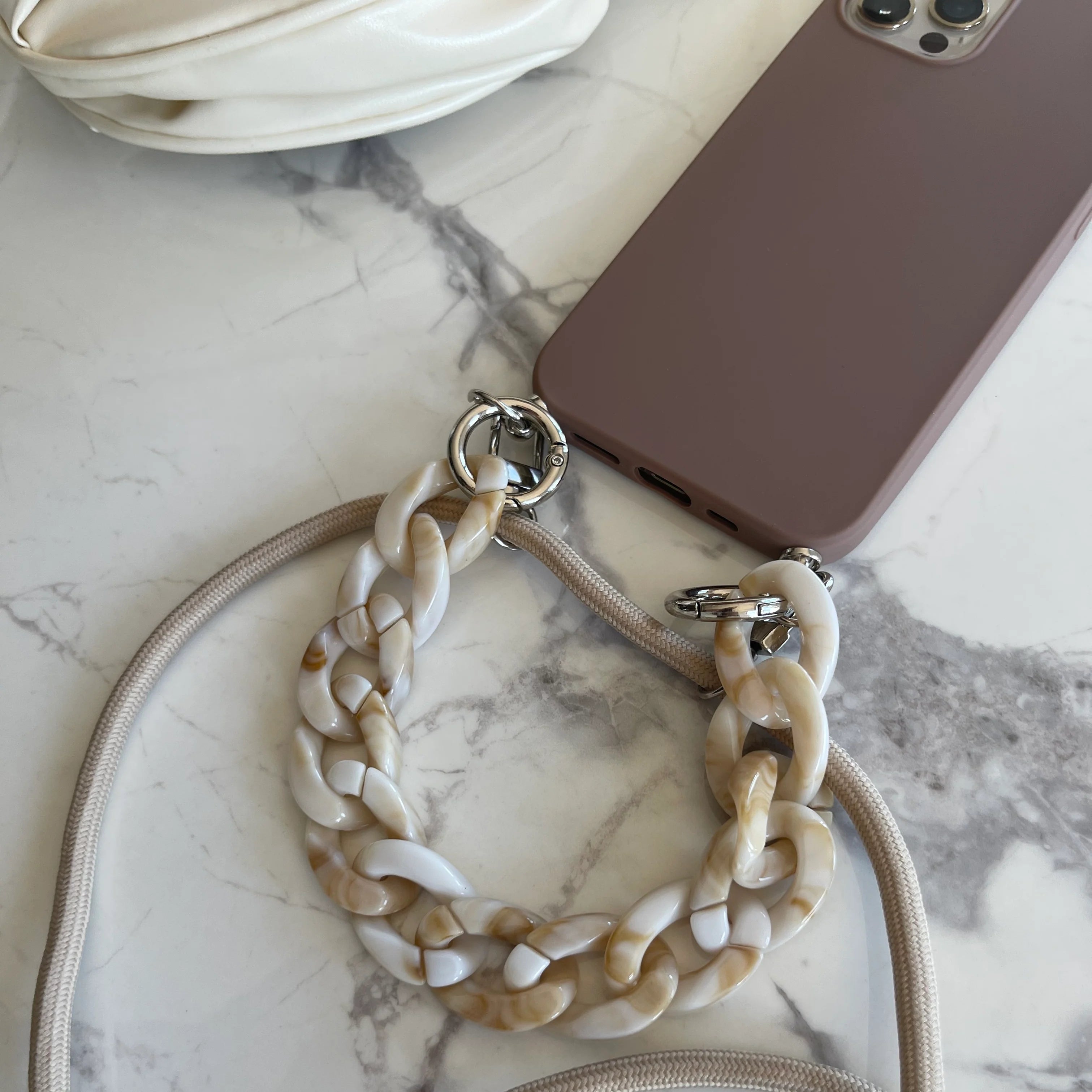 ISLA Resin Chain iPhone Case & Lanyard