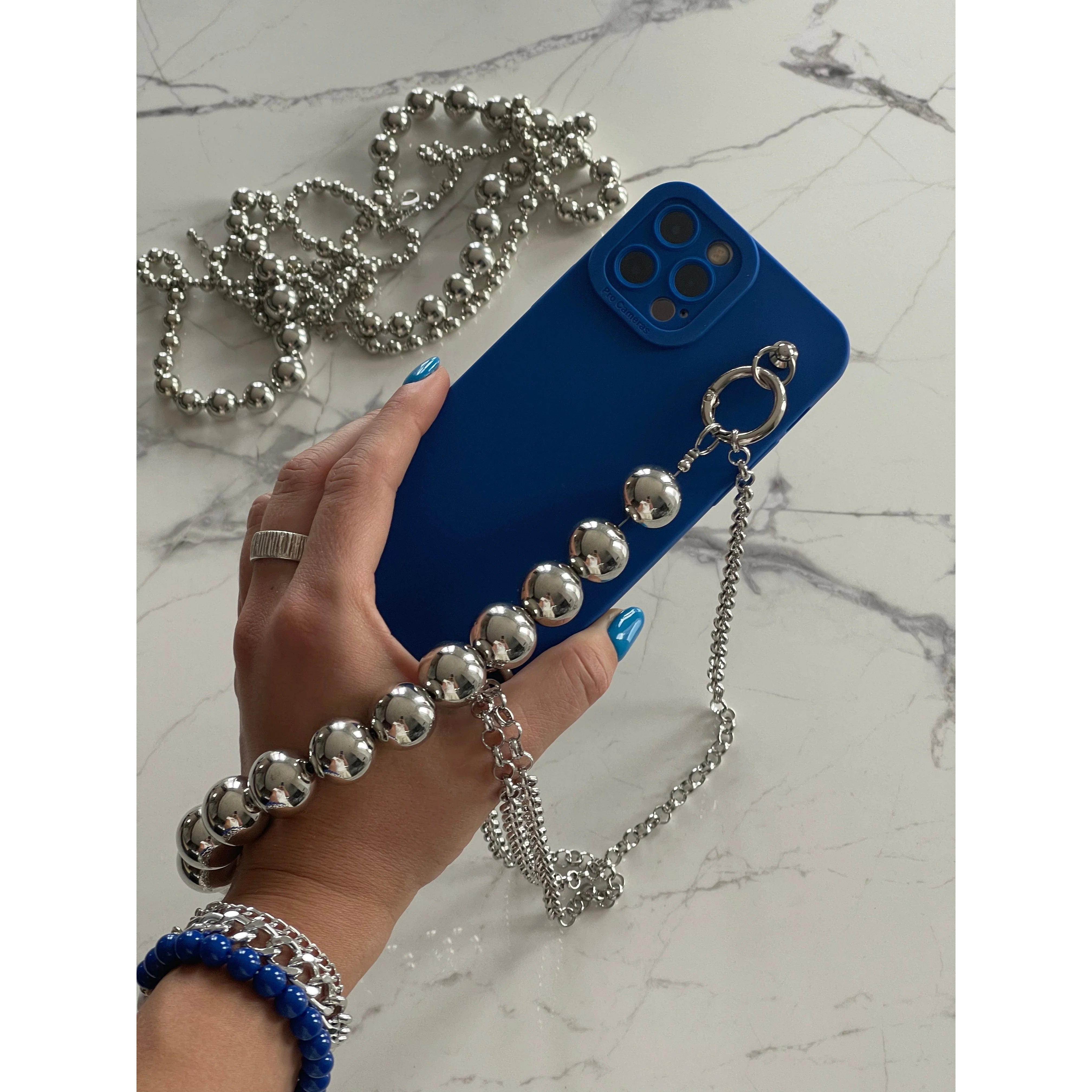 COBALT Chain iPhone Case