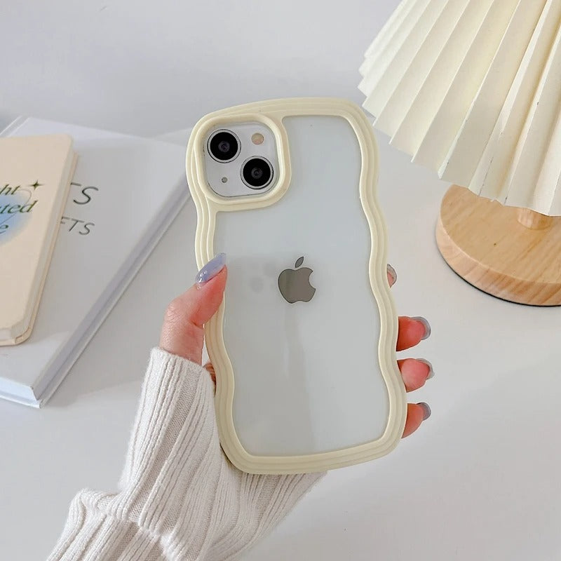 SABRINA Pastel Wavy iPhone Case