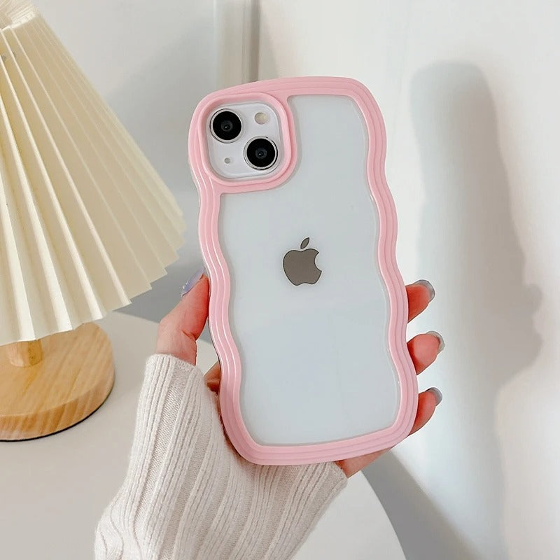 SABRINA Pastel Wavy iPhone Case