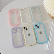 SABRINA Pastel Wavy iPhone Case