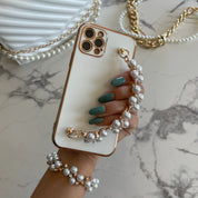 LUNA Pearl Chain iPhone Case