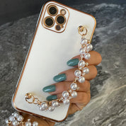 LUNA Pearl Chain iPhone Case