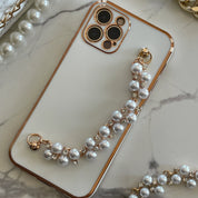 LUNA Pearl Chain iPhone Case