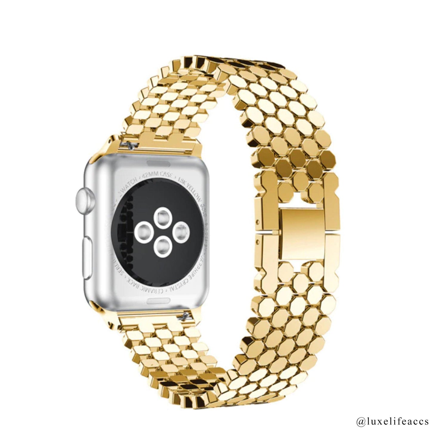 ROCCO Honeycomb Apple Watch Strap - Luxe Life Accessories
