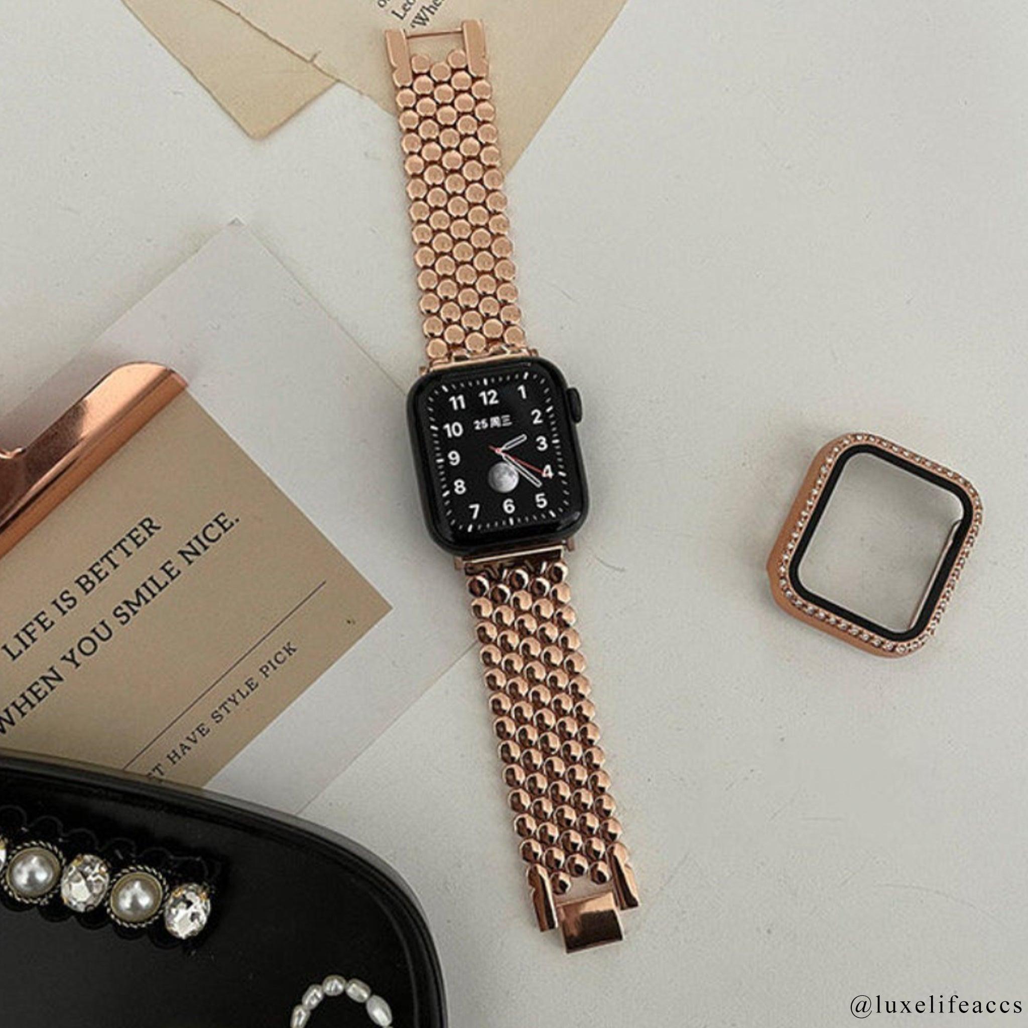 ROCCO Honeycomb Apple Watch Strap - Luxe Life Accessories