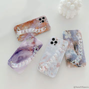 RIVER Marble Resin Chain iPhone Case - Luxe Life Accessories