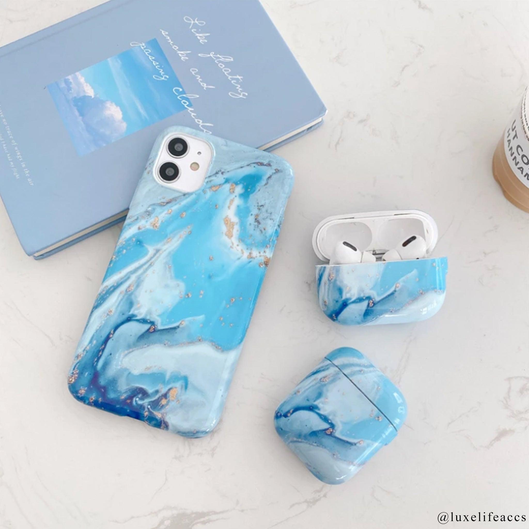 LAYLA Marble iPhone Case and AirPods Set