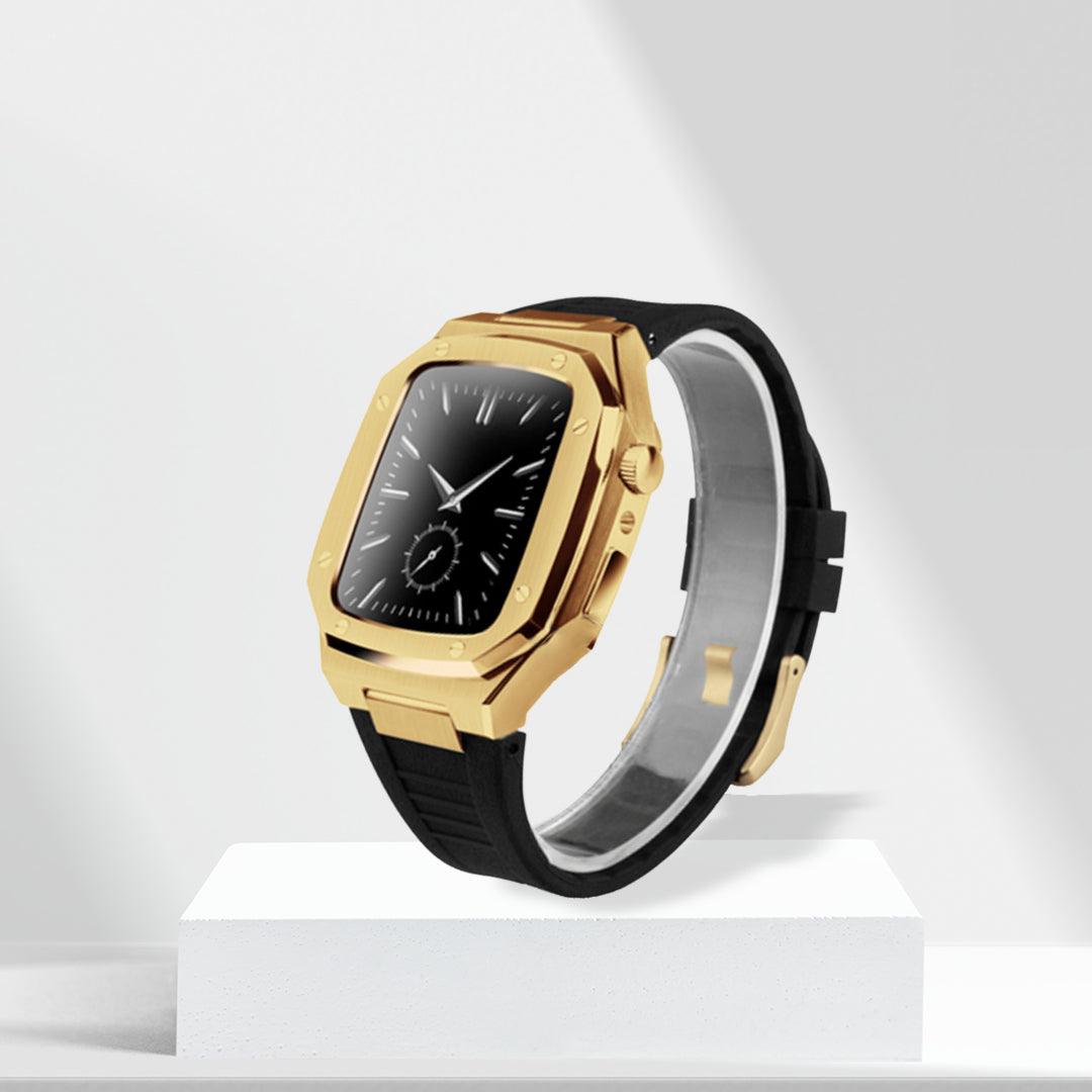 WRAITH II Premium Stainless Steel and Silicon Case & Band - Luxe Life Accessories