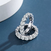 CIRCLE LUXE 925 Crystal Ring