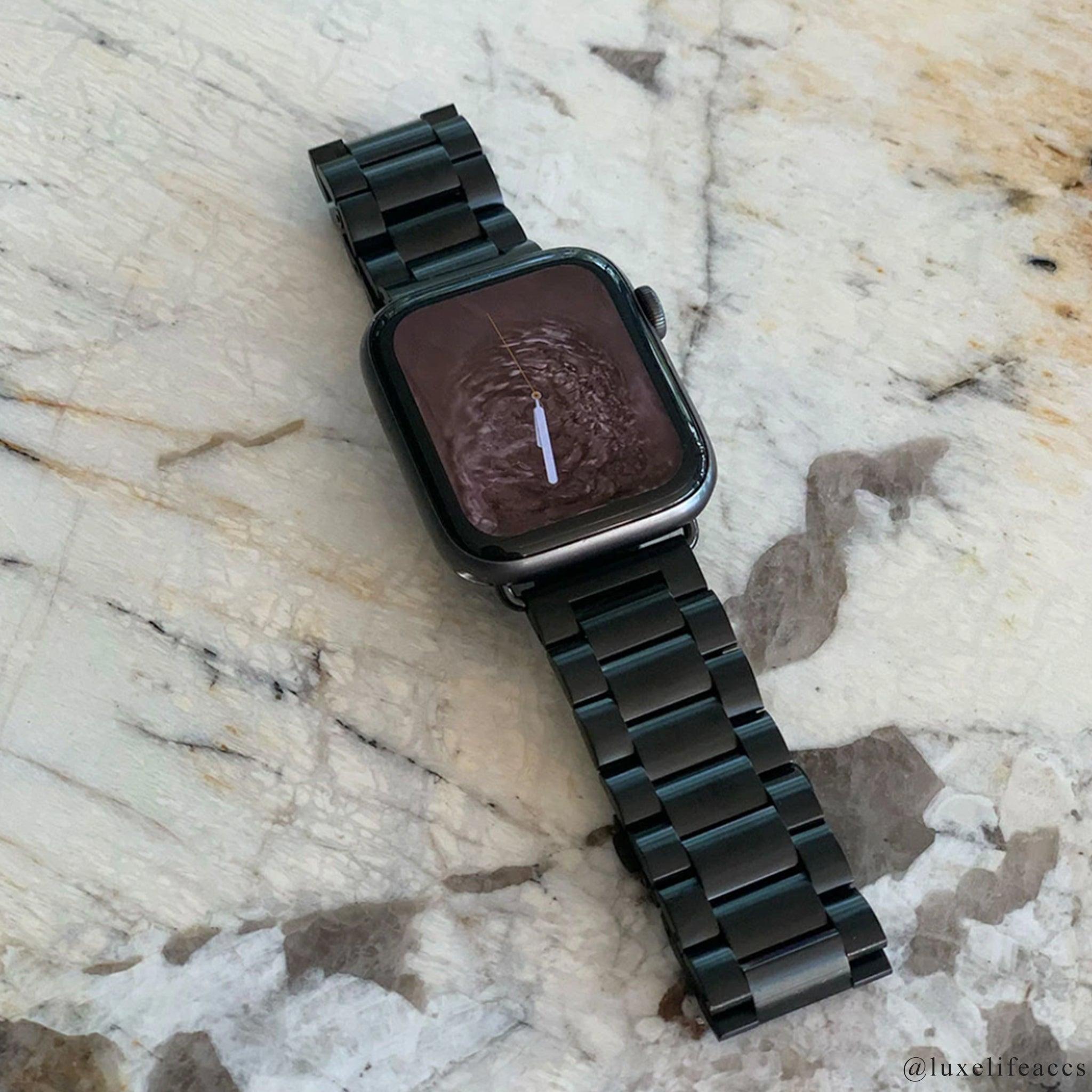 Apple watch space grey best sale metal band